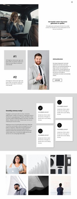 Premium Website-Ontwerp Voor School Of Successful Business