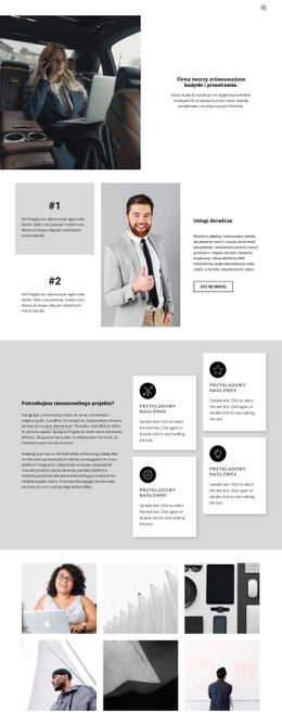 Szablon Witryny Szkoła Udanego Biznesu