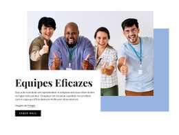 Equipes Eficazes - Construtor De Sites De Arrastar E Soltar