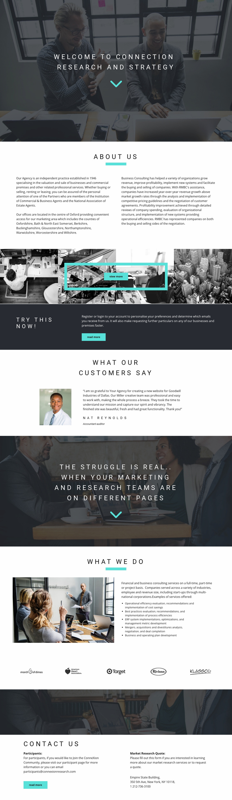 Development strategy Squarespace Template Alternative