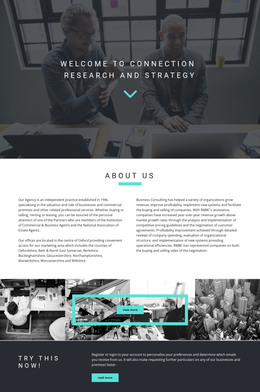 Development Strategy WordPress Theme