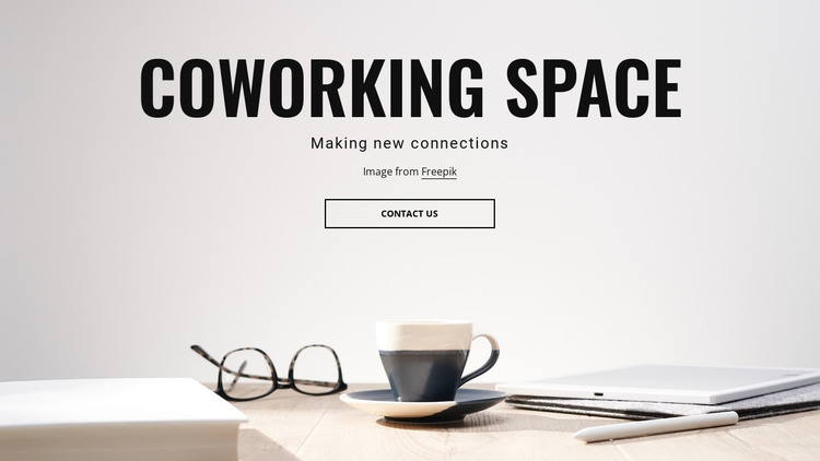 Shared workspaces HTML Template
