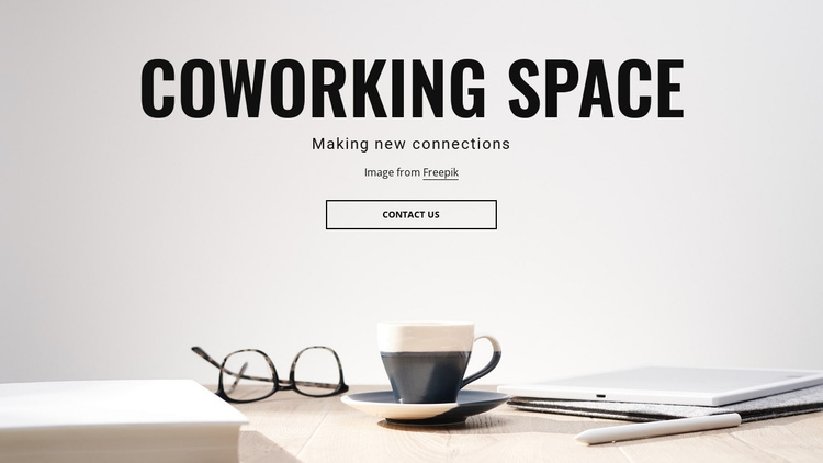 Shared workspaces Joomla Template