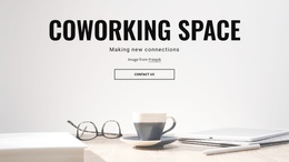 Shared Workspaces - One Page Bootstrap Template