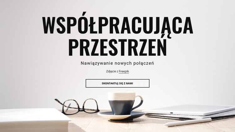 Wspólne obszary robocze Szablon HTML5