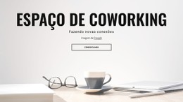 Espaços De Trabalho Compartilhados Modelo CSS Premium