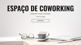 Espaços De Trabalho Compartilhados - Tema WordPress Gratuito