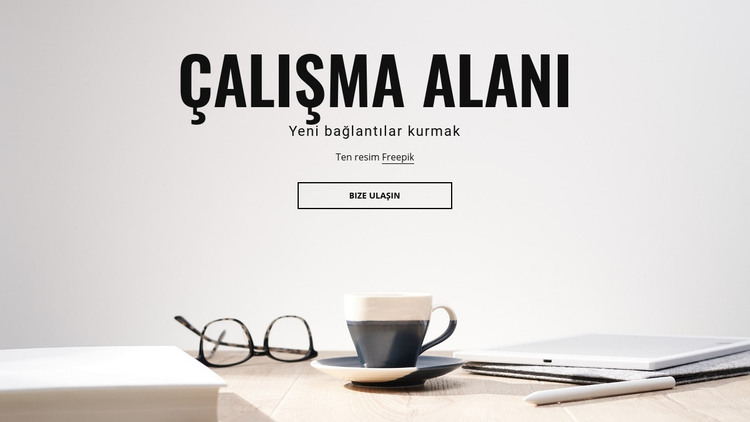 Paylaşılan çalışma alanları HTML Şablonu