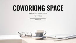 Shared Workspaces - Web Mockup