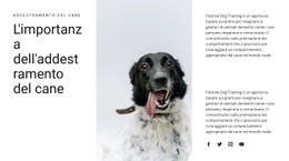 Come Allevare Un Cane Modello CSS Gratuito