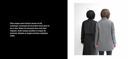 Winter Coat - Beautiful Website Design