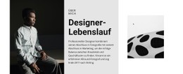 Der Designer Sucht Einen Job CSS-Layoutvorlage
