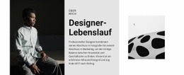 Der Designer Sucht Einen Job - Professionelle Landingpage