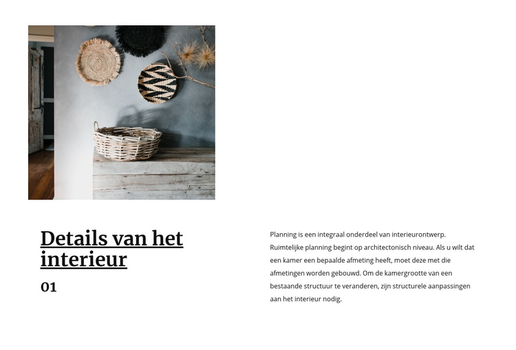 Serviesgoed en decor WordPress-thema