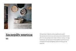 Gotowy Do Użycia Projekt Witryny Dla Zastawa Stołowa I Wystrój