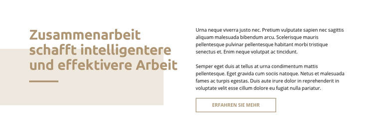 Text mit Rechteck WordPress-Theme