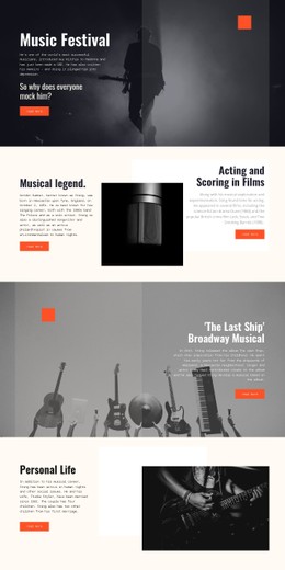 Sting Tale Free CSS Website