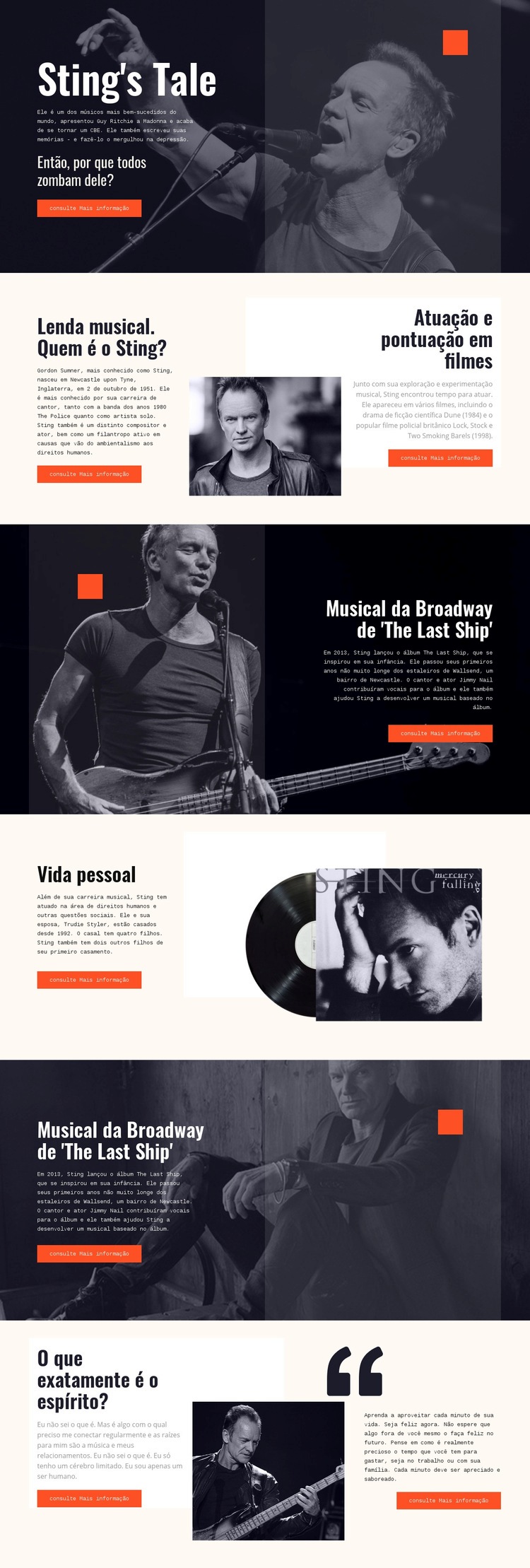 Sting Tale Modelo