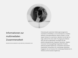 Über Die Arbeit Eines Fotografen Professionelles WordPress-Theme