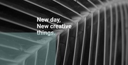 New Designs Every Day - Html Code Block