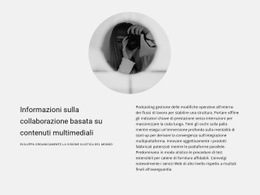 Sul Lavoro Di Un Fotografo - Modello HTML5 Professionale