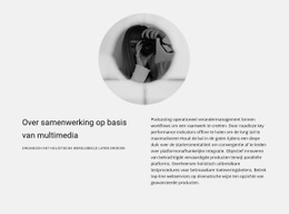 Over Het Werk Van Een Fotograaf - Ontwerper Van Bestemmingspagina'S