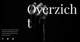 Siteontwerp Voor Het Drama Van Het Moment