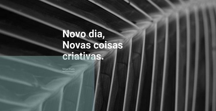 Novos designs todos os dias Template CSS