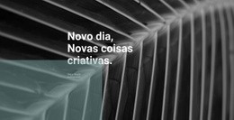 Novos Designs Todos Os Dias - Tema Da Página