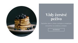 Ohromující Webový Design Pro Chutná A Zdravá Snídaně