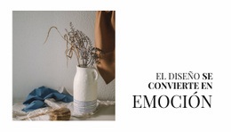 Jarrones Con Estilo En El Interior. Diseño De Sitios Web