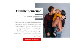 Superbe Conception Web Pour Secrets De Familles Heureuses