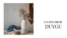 Herhangi Bir Cihaz Için WordPress Teması İç Kısımdaki Şık Vazolar