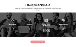 Wichtige Funktionen - Mehrzweck-Webdesign
