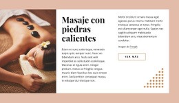 Diseño Web Gratuito Para Práctica De La Terapia Con Piedras