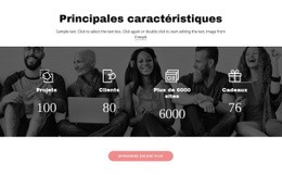Caractéristiques Importantes – Inspiration De Modèle D'Une Page