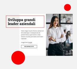 Sviluppa Grandi Leader Aziendali - Creazione Di Siti Web Gratuita