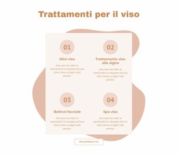 Design Web Straordinario Per Trattamenti Per Il Viso