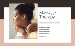 Benefits Of Massage - Free Template