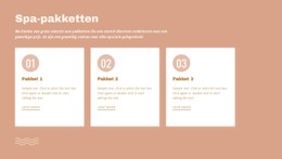 Spa-Arrangementen Premium-Sjabloon