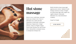 Practice Of Stone Therapy - Landing Page