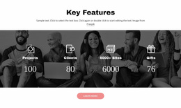 Important Features - Custom Homepage Design