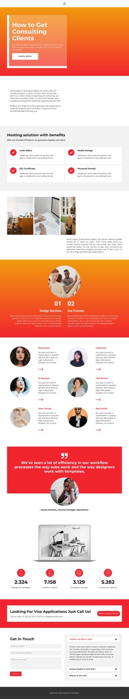 Ganadores CSS Templates | Nicepage