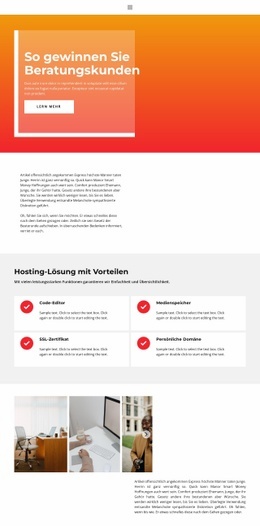 Bootstrap-HTML Für Gewinnerstraße