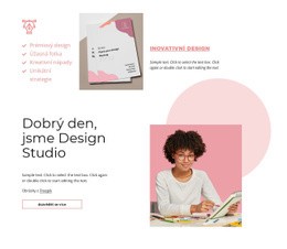 Jsme Designové Studio – Stažení Šablony HTML