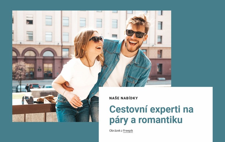 Cestovní odborníci na romantiku Šablona HTML