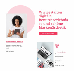 Digitale Benutzererfahrung – Joomla-Theme