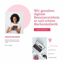 Digitale Benutzererfahrung - Ultimatives Website-Design