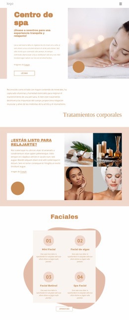 Spa De Aromaterapia Y Fitness - HTML5 Website Builder