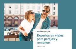 Expertos En Viajes Sobre Romance - Diseño De Sitio Web Adaptable